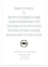 Request for Proposal for Selection of Bus Operator for Supply, Operation