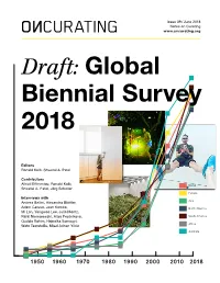 Issue 39 / June 2018 Notes on Curating