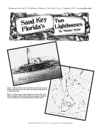 Reprinted from the US Lighthouse