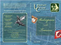 The Upstart Crow: a Shakespeare Journal C