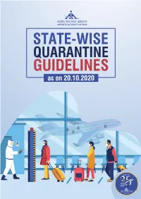 All State Quarantine Guidelines Small Size