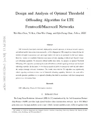 Design and Analysis of Optimal Threshold Offloading Algorithm For