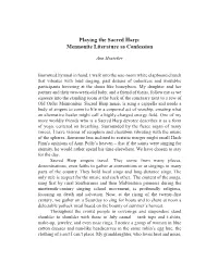 Playing the Sacred Harp: Mennonite Literature As Confession (The