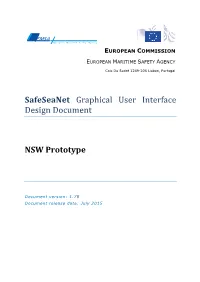 Graphical User Interface Design Document