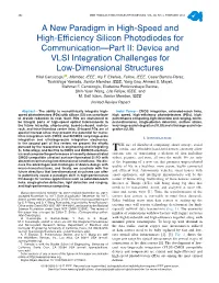 A New Paradigm in High-Speed and High-Efficiency Silicon Photodiodes
