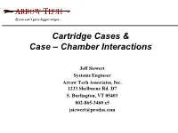 Cartridge Case Analysis If You Can’T Get a Bigger Target