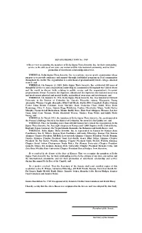 SENATE RESOLUTION No. 1769 a RESOLUTION