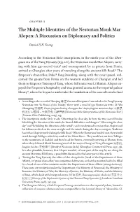 The Multiple Identities of the Nestorian Monk Mar Alopen: a Discussion on Diplomacy and Politics