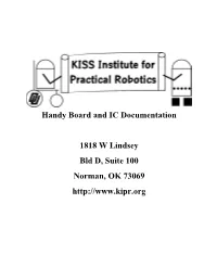 Handy Board and Interactive C Documentation