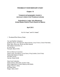 Phase II Report Chapter 14. Temporal and Geographic Trends in Mercury