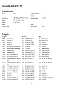 Standard Schedule N55-59223-Mtnt-IF-1-1