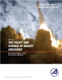The Policy and Science of Rocket Emissions