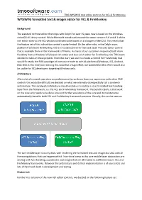 WYSIWYG Formatted Text & Images Editor for VCL & Firemonkey
