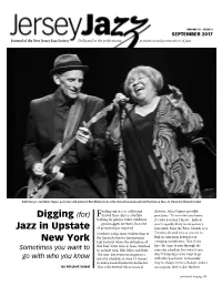 (For) Jazz in Upstate New York Story and Photos by Mitchell Seidel Continued from Page 1 Attended Shows