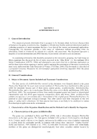 I. General Introduction