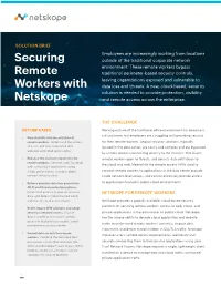 Securing Remote Workers with Netskope