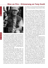 Man on Fire – Erinnerung an Tony Scott