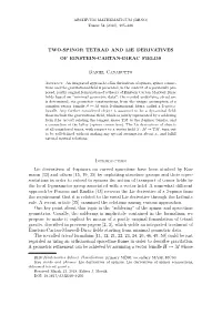 Two-Spinor Tetrad and Lie Derivatives[4Pt] of Einstein-Cartan-Dirac Fields