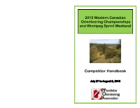 Competitor Handbook