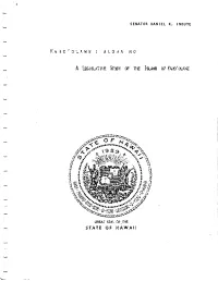 K a H O ' O L a W E : a L O H No State of H a W a Ii