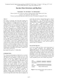 Succinct Data Structures and Big Data