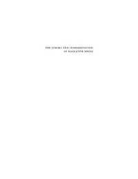 The Theory and Interpretation of Narrative Series