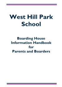 Boarding Handbook