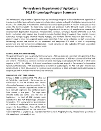 PA 2013 Entomology Program Highlights