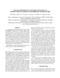 Parallel Performance and Energy Efficiency of Modern Video Encoders on Multithreaded Architectures