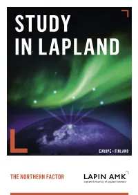 Study in Lapland