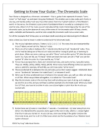 The Chromatic Scale