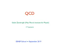 (Max Planck Institute Für Physik) 1St Lecture