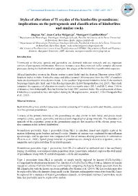 Styles of Alteration of Ti Oxydes of the Kimberlite Groundmass: Implications on the Petrogenesis and Classification of Kimberlites and Similar Rocks
