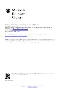 The Great American Biotic Interchange: Patterns and Processes Author(S): S