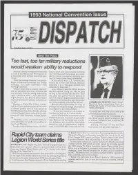 1993 National Convention Issue