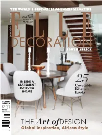 Art of Design Issue – Kitchens – Issue Design Artof The