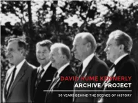 David Hume Kennerly Archive Project