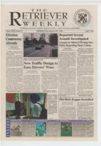 WEEKLY "The Real Heart of a University Is Freedom to Express and to Crticize." - George W