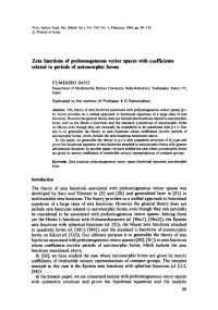 Zeta Functions of Prehomogeneous Vector Spaces with Coefficients Related to Periods of Automorphic Forms