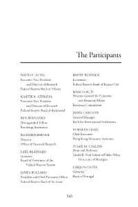 Pdfroster of Attendees