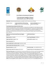 United Nations Development Programme Project Document