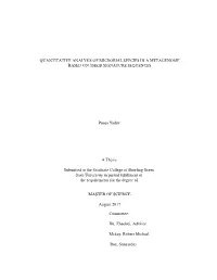 Quantitative-Analysis-Microbial