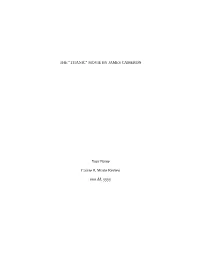 THE “TITANIC” MOVIE by JAMES CAMERON Your Name Course