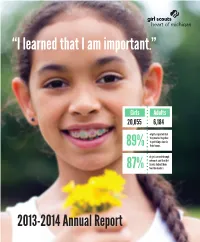 “I Learned That I Am Important.”