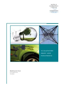 Accelerating Smart Grid Investments