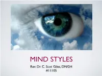 Eye-Roll and Mind Styles.Key