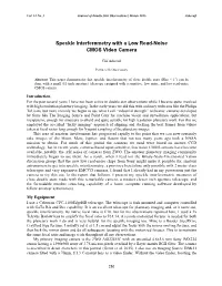 Speckle Interferometry with a Low Read-Noise CMOS Video Camera