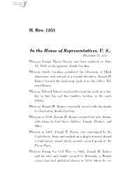 H. Res. 1253 in the House of Representatives, U