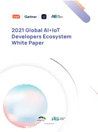 2021 Global AI+Iot Developers Ecosystem White Paper