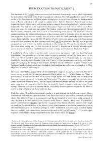 Introduction to Instalment 2